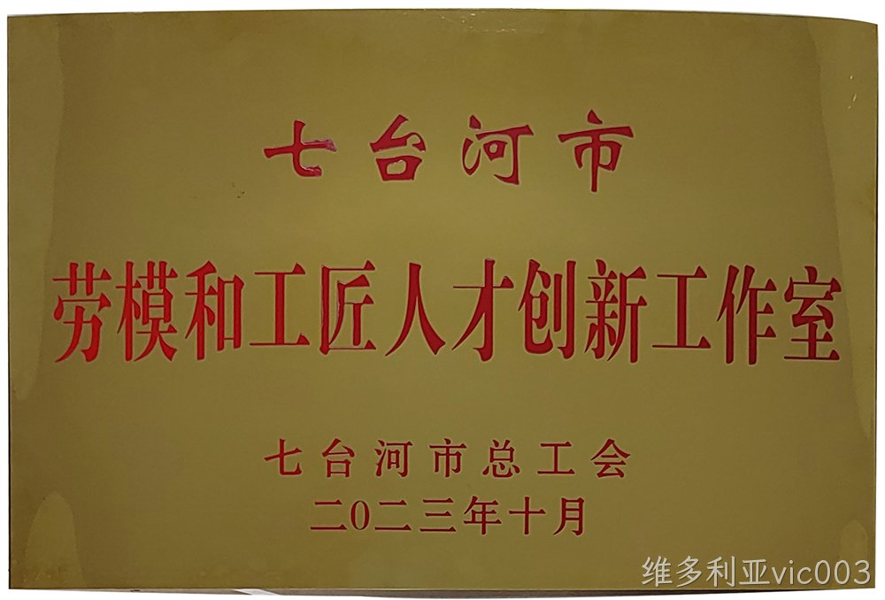 被认定为七台河市劳动和工匠人才创新工作室(图1)
